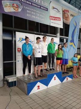 Za kamniške plavalce uspešno tudi 2. tekmovanje za Veliko nagrado Slovenije – 36. Špelin in Vesnin memorial 1